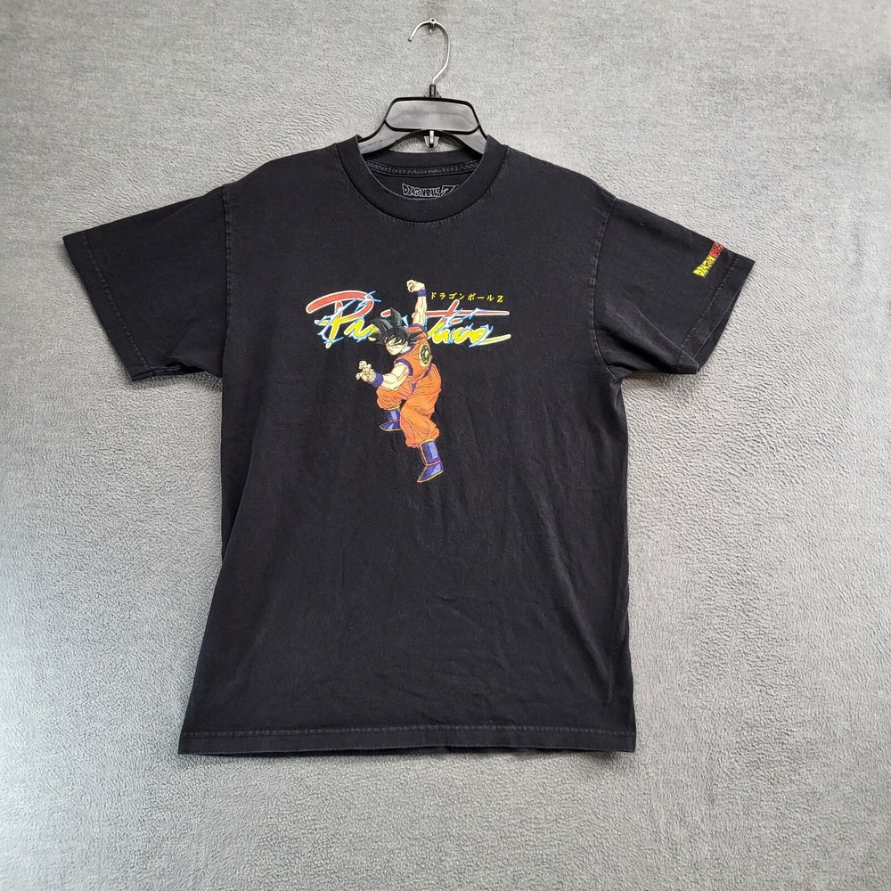 Primitive x Dragon Ball Z Men Shirt Medium Black Goku Graphic Short Sleeve Tee